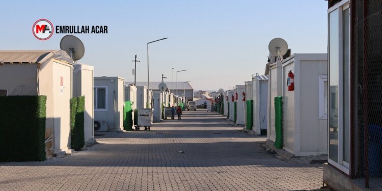 21 metrekarelik konteynerlerde yaşam mücadelesi