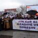 Kadınlar öncülüğünde komplo protestosu