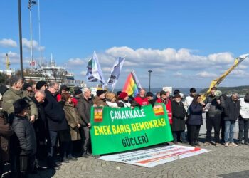 Çanakkale’de kayyım ve HDK protestosu