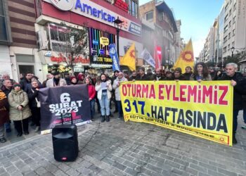 KHK eyleminin 317’nci haftasında deprem anması
