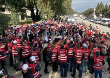 Sünel Tütün işçileri grevde