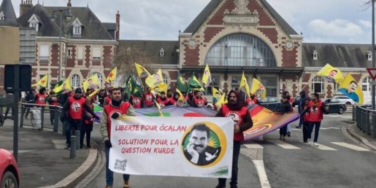 Uzun Yürüyüş Chauny kentinde