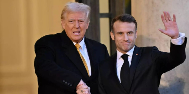 Trump ile Macron’dan Ukrayna gündemli ortak açıklama