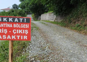 Zonguldak’ta bir köy karantinaya alındı