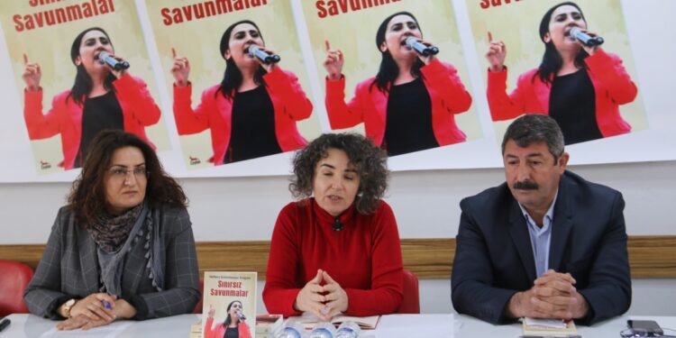 Figen Yüksekdağ’ın ‘Sınırsız Savunmalar’ kitabı Riha’da imzalandı