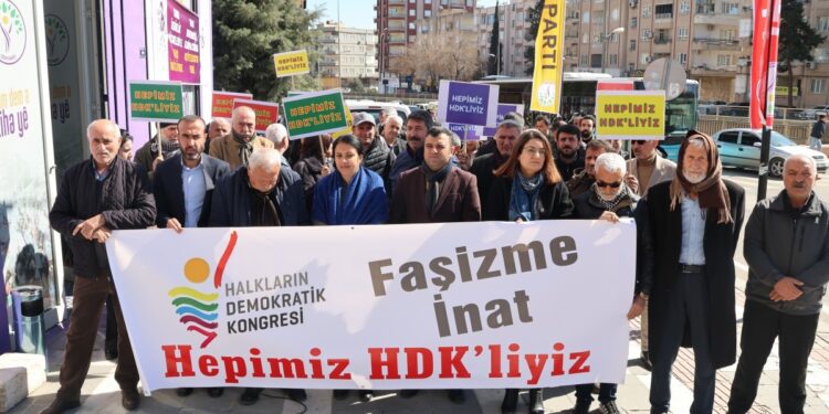 Birçok kentte protesto: HDK bir arada yaşamın zeminidir