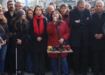 Wan halkıyla dayanışan sosyalist parti temsilcileri: Direnerek kazanacağız