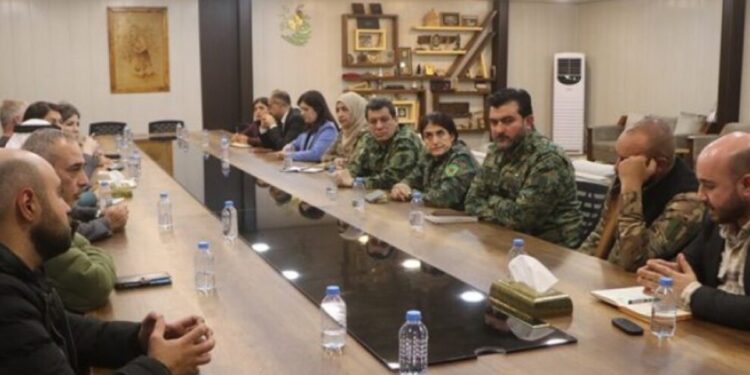 Kuzey ve Doğu Suriye’de ‘Şam ile diyalog ve ateşkes’ toplantısı