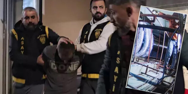 3 kilo altın çaldığı AVM’nin havalandırma boşluğunda 3 gün saklanan şüpheli yakalandı