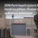 DEM Parti heyeti üçüncü kez İmralı’da; Öcalan’ın açıklaması bekleniyor