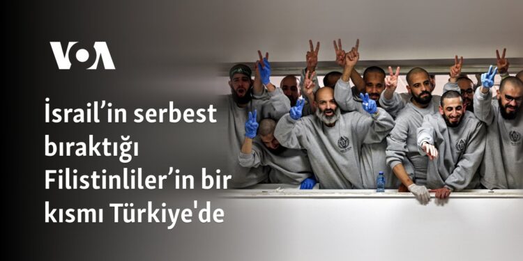 İsrail’in serbest bıraktığı 15 Filistinli Türkiye’ye gönderildi