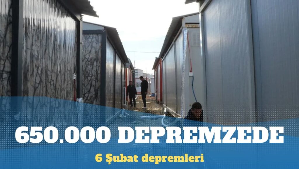 6 Şubat depremlerinin üzerinden 2 yıl geçti: 650.000 kişi hâlâ konteynerde yaşıyor