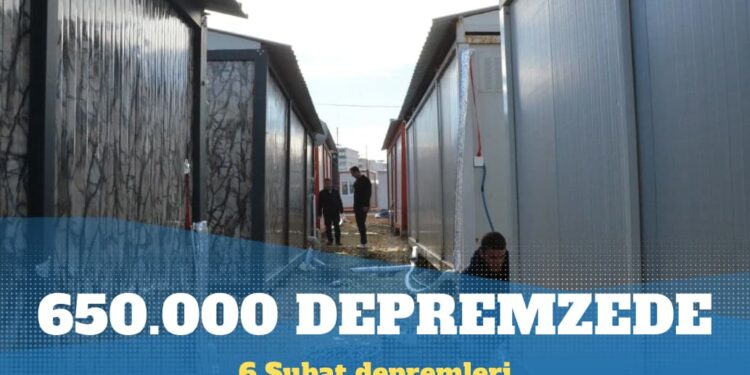 6 Şubat depremlerinin üzerinden 2 yıl geçti: 650.000 kişi hâlâ konteynerde yaşıyor