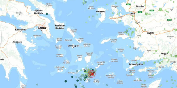 AFAD: ”Ege Denizi’nde 400’den fazla deprem gerçekleşti”