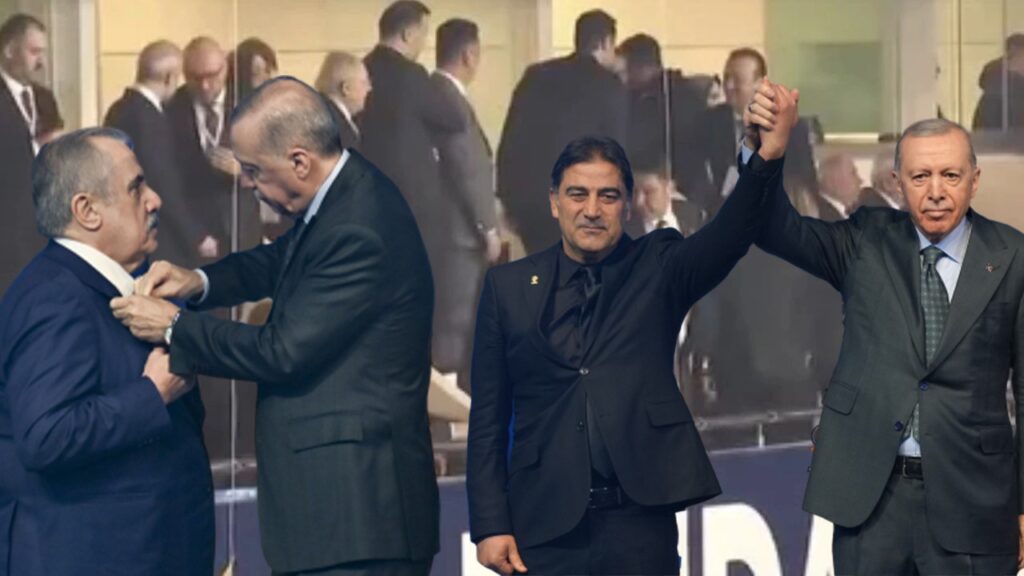 AKP Kongresinde 'Rozet' Krizi! İYİ Parti Heyeti Salonu Terk Etti