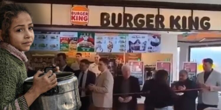AKP’liler Boykot Kararını Tanımadı: Burger King Şubesini Dualar Eşliğinde Açtılar