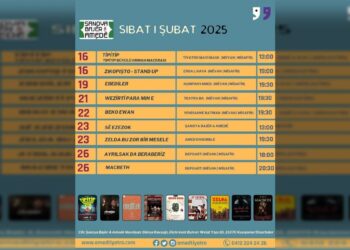 Amed Şehir Tiyatrosu'nun Şubat programı