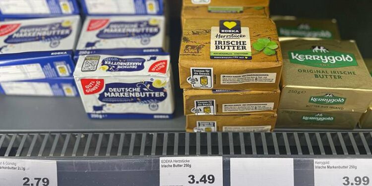 Avrupa'da tereyağı krizi