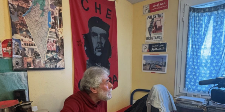 Avrupa’nın en eski mahkûmu, Lübnanlı devrimci Corc Abdullah hücresinde görüntülendi