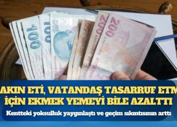 Bırakın eti, vatandaş tasarruf etmek için ekmek yemeyi bile azalttı