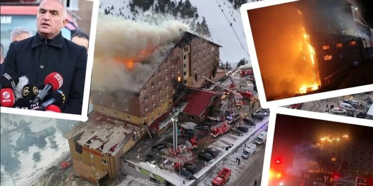 Bakan Ersoy yangını bildiği halde salonda spor yapıyormuş