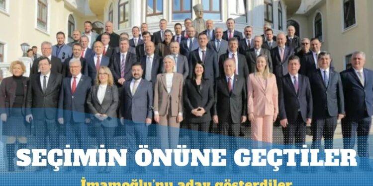CHP’li il başkanları seçimin önüne geçti: Önü de arkası da İmamoğlu