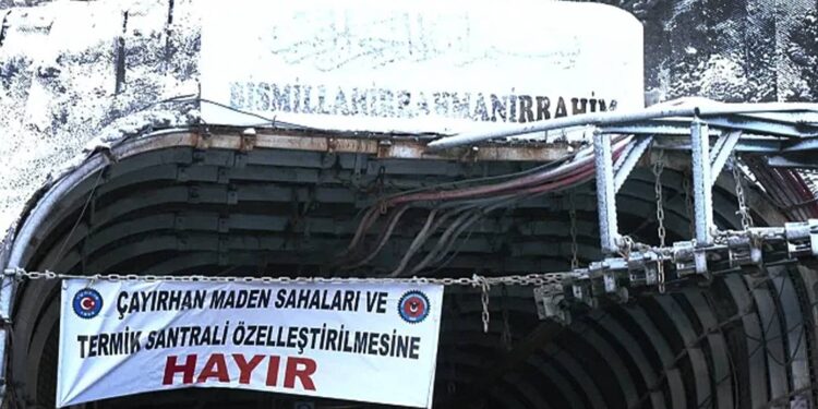 Çayırhan'da maden işçileri özelleştirmeye karşı bir kez daha direnişte!