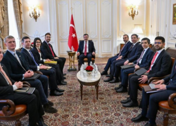 Cevdet Yılmaz İngiliz Milletvekili Khan ile Görüştü