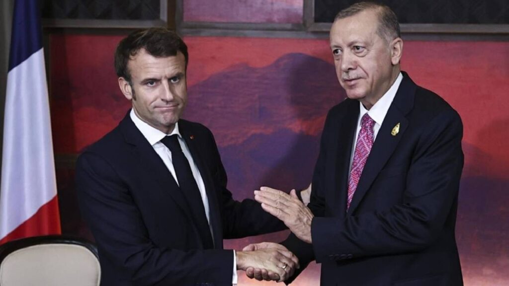 Cumhurbaşkanı Erdoğan, Fransız Mevkidaşı Macron ile Görüştü: Gazze'de Kalıcı Barış Vurgusu