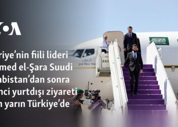 Suriye’nin fiili lideri Ahmed el-Şara Suudi Arabistan’dan sonra ikinci yurtdışı ziyareti için yarın Türkiye’de