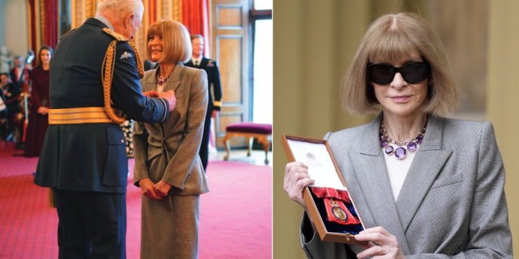 Dame Anna Wintour, 'Kraliyet Nişanı'na Layık Görüldü