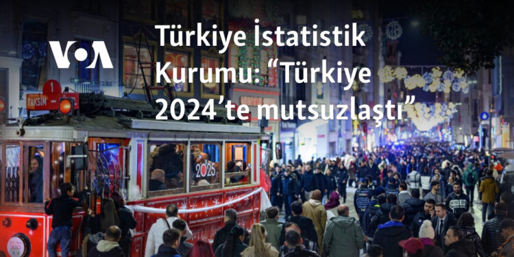 Türkiye İstatistik Kurumu: “Türkiye 2024’te mutsuzlaştı”