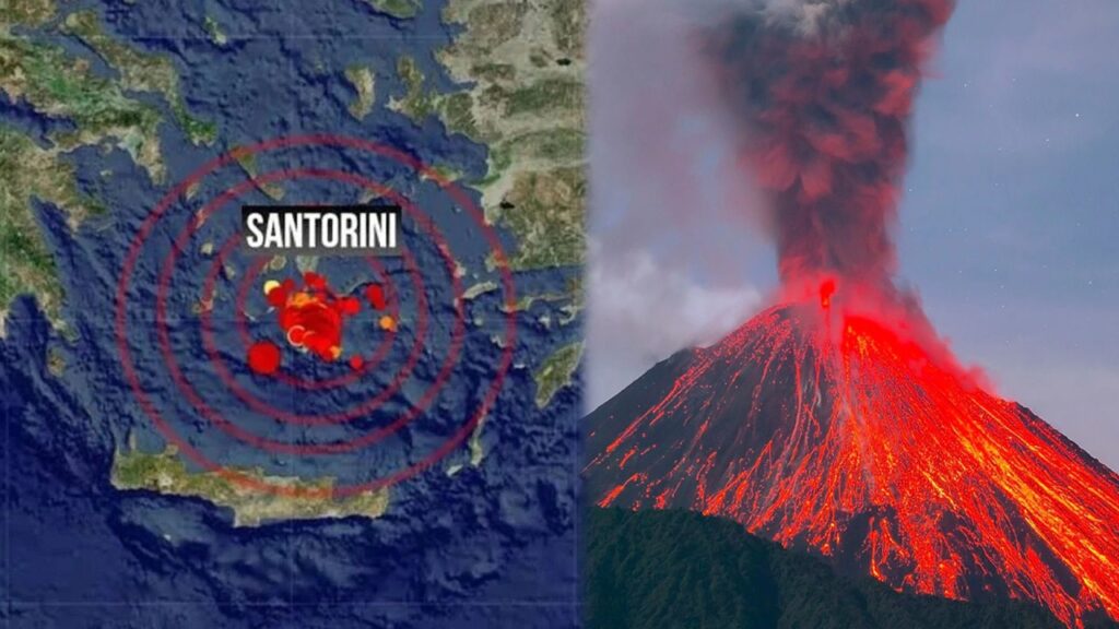 Ege'de Tehlike Büyüyor! Santorini Yerinden Çıktı, Volkan Patlayabilir