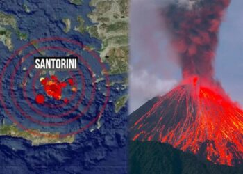 Ege'de Tehlike Büyüyor! Santorini Yerinden Çıktı, Volkan Patlayabilir