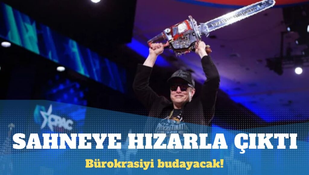 Elon Musk sahneye hızarla çıktı