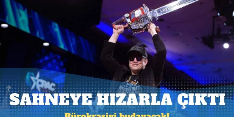 Elon Musk sahneye hızarla çıktı