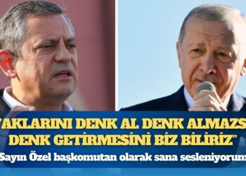 Erdoğan’dan Özel’e: Sayın Özel başkomutan olarak sana sesleniyorum, ayaklarını denk al denk almazsan denk getirmesini biz biliriz