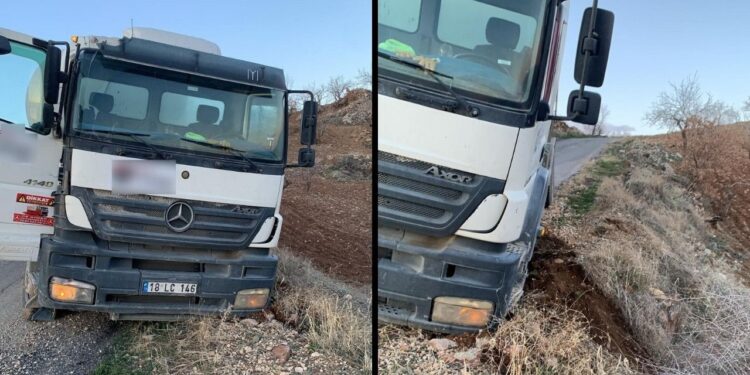 Faciadan Dönüldü: Freni Patlayan Mikser Son Anda Durdu