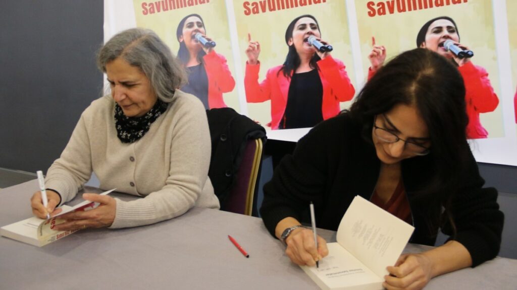 Figen Yüksekdağ’ın ‘Sınırsız Savunmalar’ kitabı için imza etkinliği  YENİLENDİ