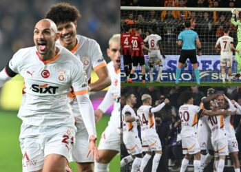 Galatarasay Liderliğini Sürdürdü! Sarı Kırmızılılar Gaziantep'te Hata Yapmadı