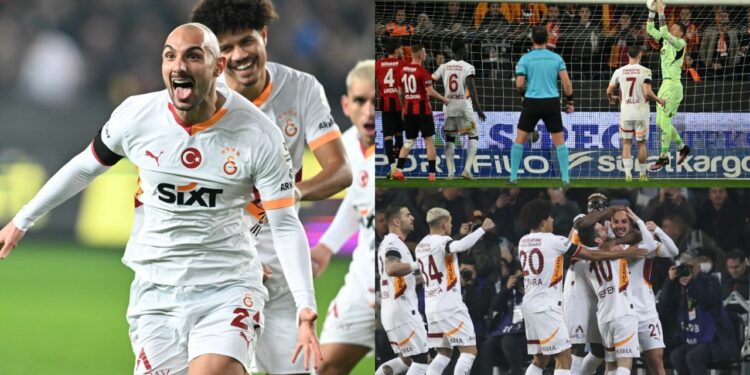 Galatarasay Liderliğini Sürdürdü! Sarı Kırmızılılar Gaziantep'te Hata Yapmadı