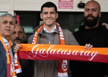 Galatasaray'ın Yeni Transferi Alvaro Morata İstanbul'da! 'Her Şeyimi Vermeye Geldim'
