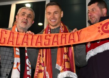 Galatasaray'ın Yeni Transferi Przemyslaw Frankowski, İstanbul'a Geldi
