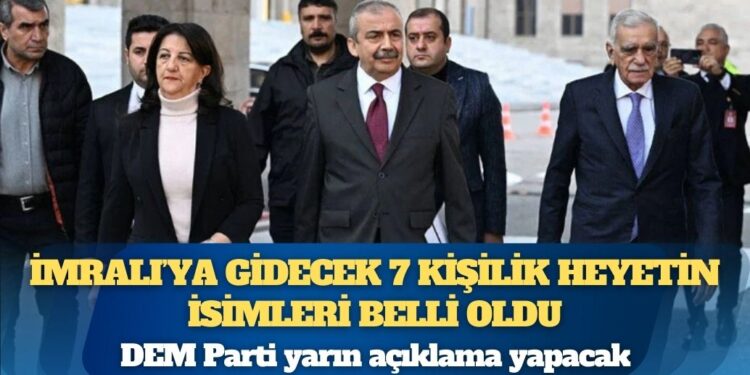 Gözler yarınki ziyarette: DEM Parti yarın açıklama yapacak