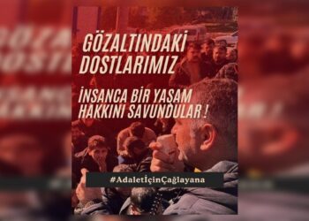 HDK’den dayanışma çağrısı: Adalet için Çağlayan'a