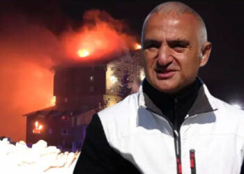 İddia: ”Mehmet Nuri Ersoy, geceden haberdar olmasına rağmen yangın sabahı lüks otelde spor yaptı”