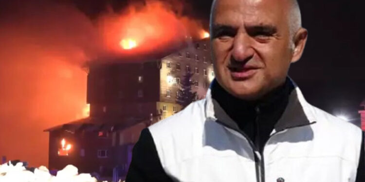 İddia: ”Mehmet Nuri Ersoy, geceden haberdar olmasına rağmen yangın sabahı lüks otelde spor yaptı”