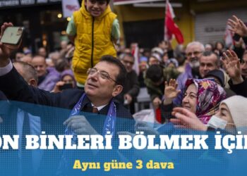 İmamoğlu: Aynı güne 3 dava koyarak on binleri bölmeyi düşünmüşler