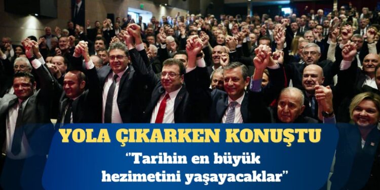 İmamoğlu: Tarihin en büyük hezimetini yaşayacaklar