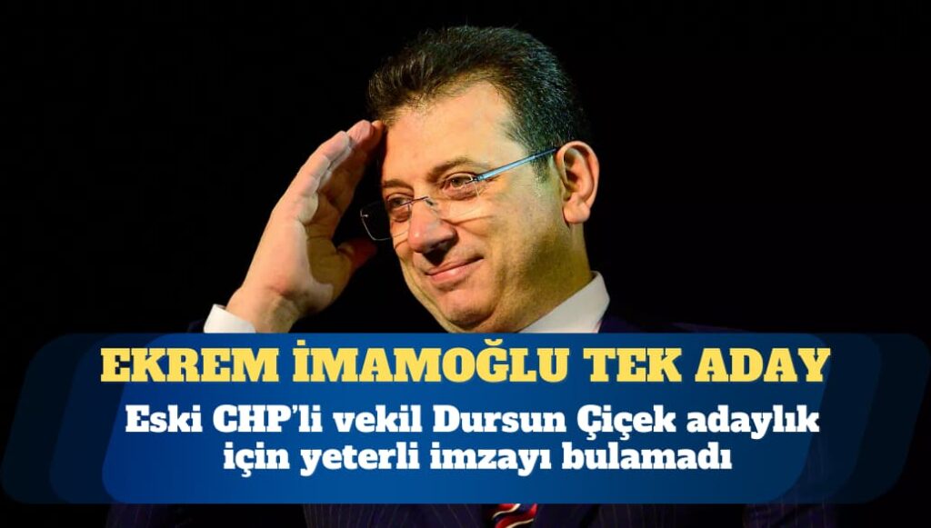 İmamoğlu tek aday: CHP’de ön seçim kurulu belirlendi